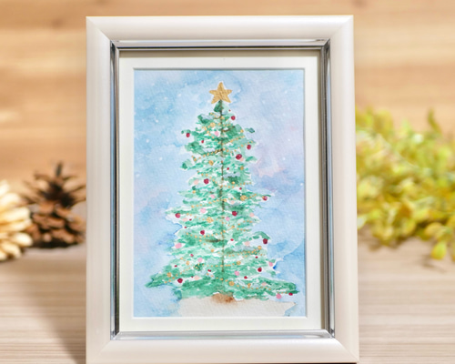 【原画】「カナシミのメリークリスマス」絵画 243f8a9807931954c75533255a584f