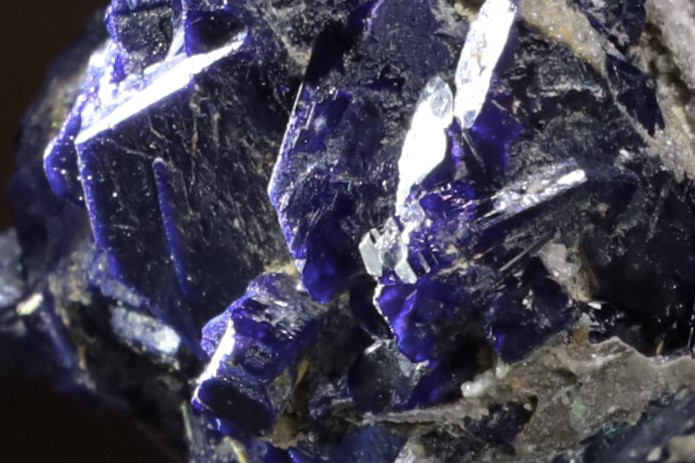 『美ロイヤルブルークラスター★彡』ツメブ鉱山 天然 アズライト 17g 天然石 原石 鉱物 標本 ナミビア