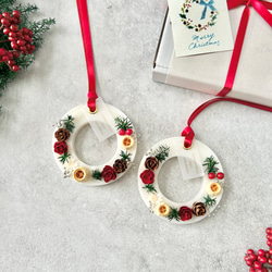 クリスマス シダーローズのアロマワックスサシェ ︎/ 選べる香り