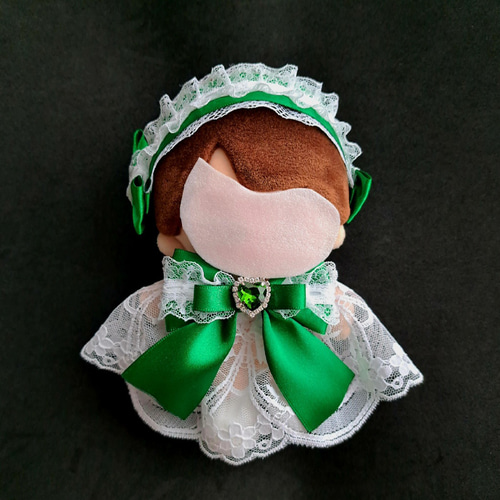 推し活グッズ ぬいぐるみ用 推し活ギフト ヘッドドレス ポンチョ 3点