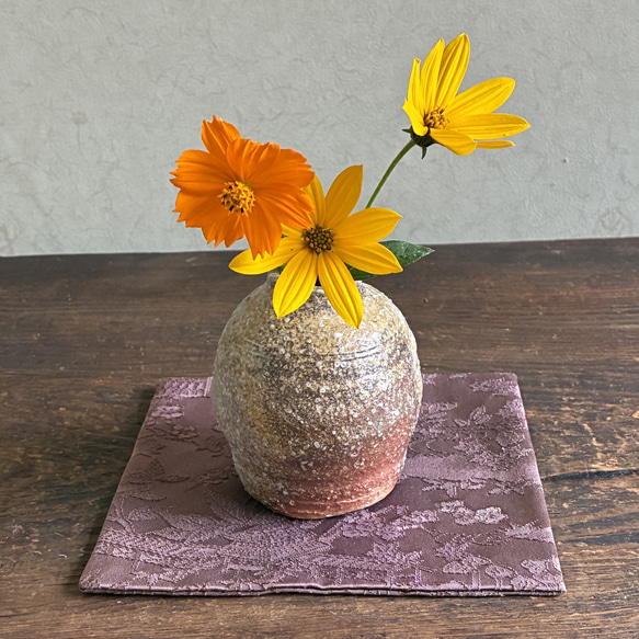 一輪挿し ミニ花入 ミニミニ花瓶 ミニミニ花入 花入れ 小壺 丸すぼみ型