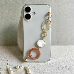 [全機種対応] PrettyWomanハンドホルダー付きスマホケース 落下防止ベルトストラップ付きスマホカバー 7枚目の画像