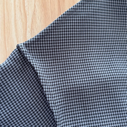 全4色　Vネック　ストレッチ　小千鳥格子　ワンピース♪オーダーサイズ可 9枚目の画像