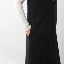 （再販）全18色　Vネック　ストレッチ ワンピース♪オーダーサイズ可 10枚目の画像