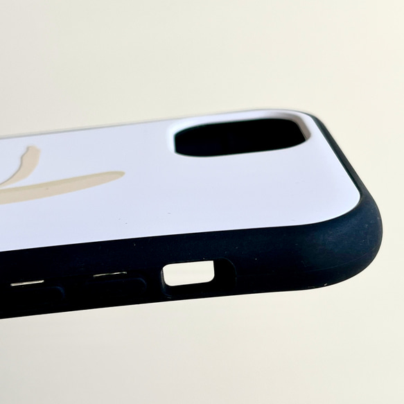 りんご  耐衝撃 グリップケース iPhoneケース 6枚目の画像