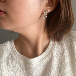 Nami Nami pearl【パール/ストーン/クリスマス/プレゼント/プチギフト/雪/音符】 2枚目の画像