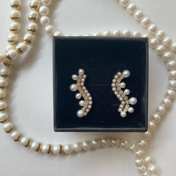 Nami Nami pearl【パール/ストーン/クリスマス/プレゼント/プチギフト/雪/音符】 5枚目の画像