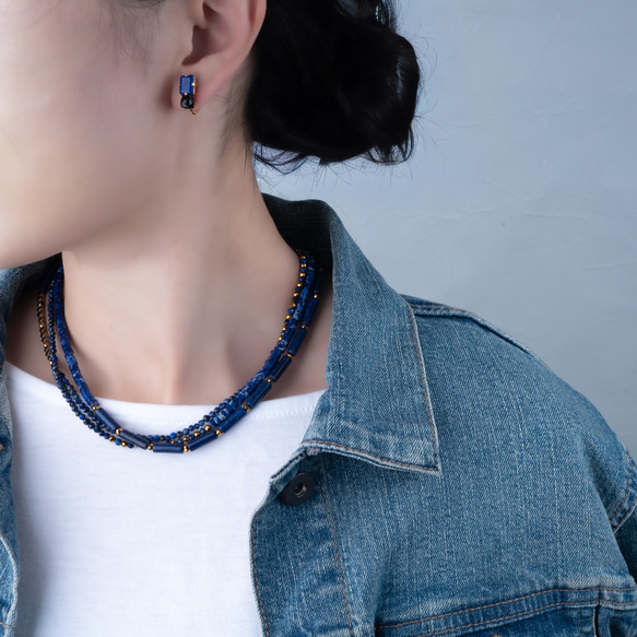 ラピスラズリ２点セット～ホリデーボックス～　ホリデーボックス2025　クリスマス 4枚目の画像