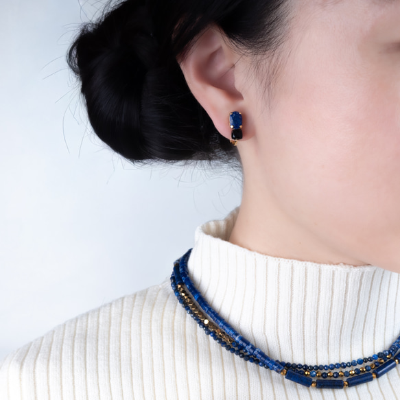 ラピスラズリ２点セット～ホリデーボックス～　ホリデーボックス2025　クリスマス 7枚目の画像