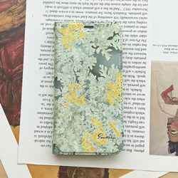 手帳型スマホケース　シロタエギク 1枚目の画像