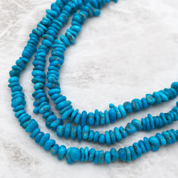 スリーピングビューティー ターコイズ 20cm トルコ石 小粒 2mm 3mm 5mm 7mm st0003 5枚目の画像