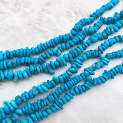 スリーピングビューティー ターコイズ 20cm トルコ石 小粒 2mm 3mm 5mm 7mm st0003 2枚目の画像