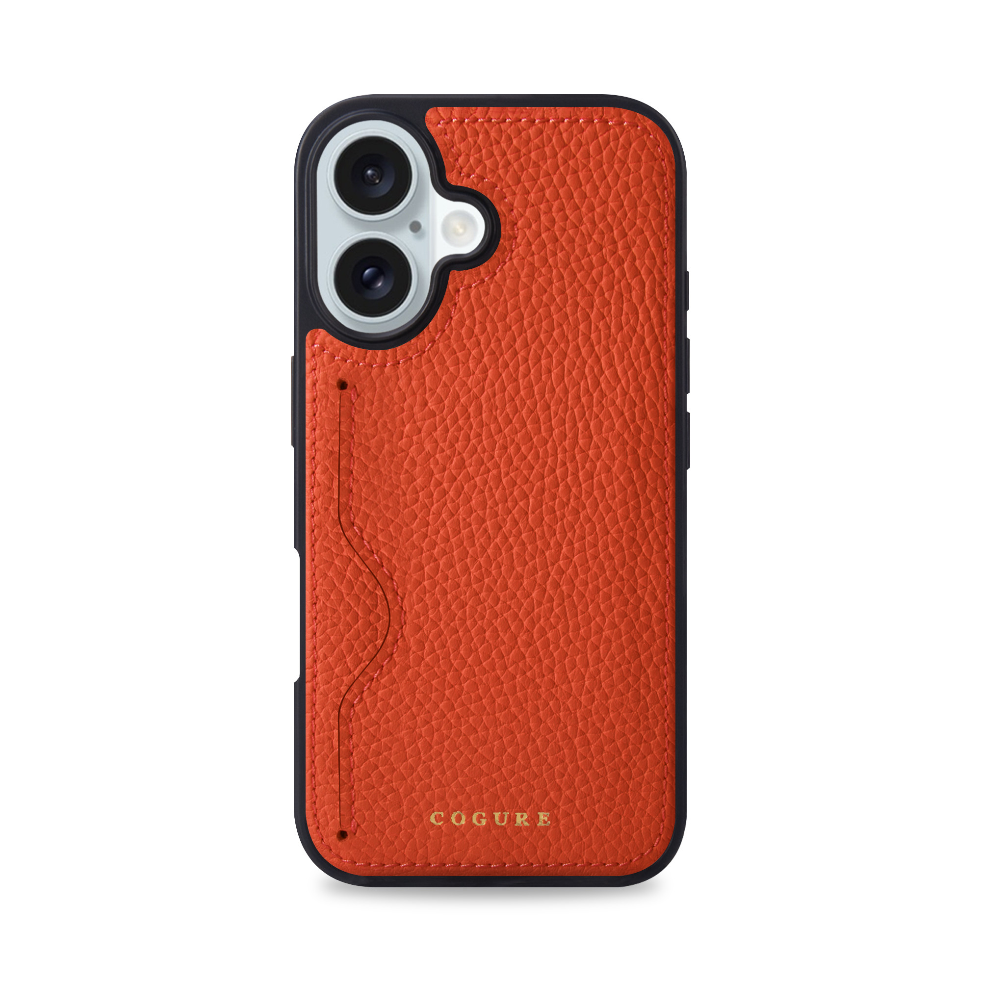 iPhone 17 ケース 本革 カード入れ付き 13色 COPC1