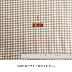 生地 布 オックス コットン100% 50cm単位販売 商用利用可 ハンドメイド 手芸 定番ギンガム50cm 12枚目の画像