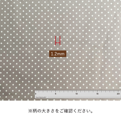 生地 布 オックス コットン100% 50cm単位販売 商用利用可 ハンドメイド 手芸 ポルカドット50cm 11枚目の画像