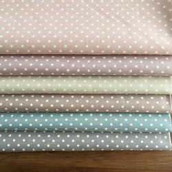 生地 布 オックス コットン100% 50cm単位販売 商用利用可 ハンドメイド 手芸 ポルカドット50cm 14枚目の画像