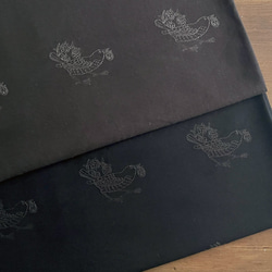 刺繍生地 バード 布 ビエラ 起毛 コットン100％ 50cm単位販売 手芸 商用利用可 鳥柄 刺繍バード 10枚目の画像