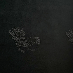 刺繍生地 バード 布 ビエラ 起毛 コットン100％ 50cm単位販売 手芸 商用利用可 鳥柄 刺繍バード 13枚目の画像