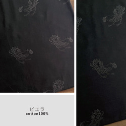 刺繍生地 バード 布 ビエラ 起毛 コットン100％ 50cm単位販売 手芸 商用利用可 鳥柄 刺繍バード 3枚目の画像