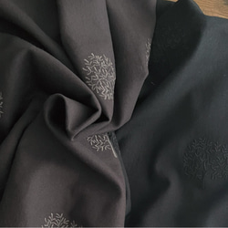 刺繍生地 ツリー 布 ビエラ 起毛 コットン100％ 50cm単位販売 手芸 手作り ハンドメイド 商用利用可刺繍ツリー 13枚目の画像