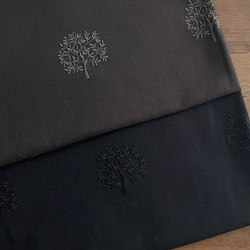 刺繍生地 ツリー 布 ビエラ 起毛 コットン100％ 50cm単位販売 手芸 手作り ハンドメイド 商用利用可刺繍ツリー 10枚目の画像