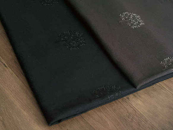 刺繍生地 ツリー 布 ビエラ 起毛 コットン100％ 50cm単位販売 手芸 手作り ハンドメイド 商用利用可刺繍ツリー 11枚目の画像