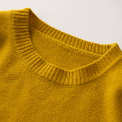 ウール100×軽量仕立て｜体型カバーも叶う、ゆるニット（４色展開 ) 7枚目の画像