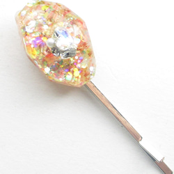 秋の息吹と春風のクォーツの三重奏は、気持ちを前向きに方向づけてくれました♪<1点ものヘアピン>HP252 2枚目の画像