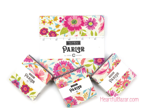 USAコットン moda charmpack 42枚セット PARLOR 5枚目の画像