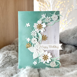 手作りバースデーカード 78 メッセージカード Lily 通販 15735441
