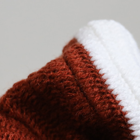 新色　冬支度　寒がりなキツネ　KITSUNE　アニマル　マフラー　ロング巻き　ストール　E70G 7枚目の画像