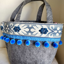 【50cm単位～】KH-200A・ボンボンフリンジ 2枚目の画像