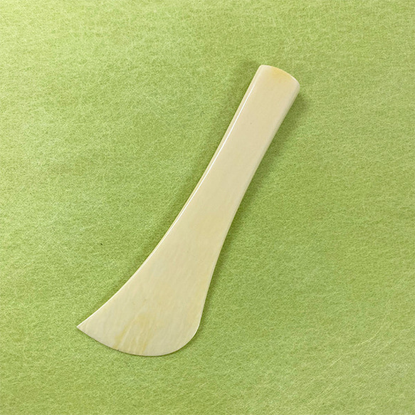本象牙】和裁へら小（No.Z_HA01） その他雑貨 象牙専門店【印材館