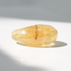 【チャンスを呼び込む金針のたすき掛け☆】人気 勾玉 ゴールド ルチル クォーツ 一点物【KMr66】自分らしく 京海堂 8枚目の画像