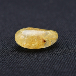 【チャンスを呼び込む金針のたすき掛け☆】人気 勾玉 ゴールド ルチル クォーツ 一点物【KMr66】自分らしく 京海堂 12枚目の画像