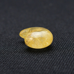 【チャンスを呼び込む金針のたすき掛け☆】人気 勾玉 ゴールド ルチル クォーツ 一点物【KMr66】自分らしく 京海堂 11枚目の画像