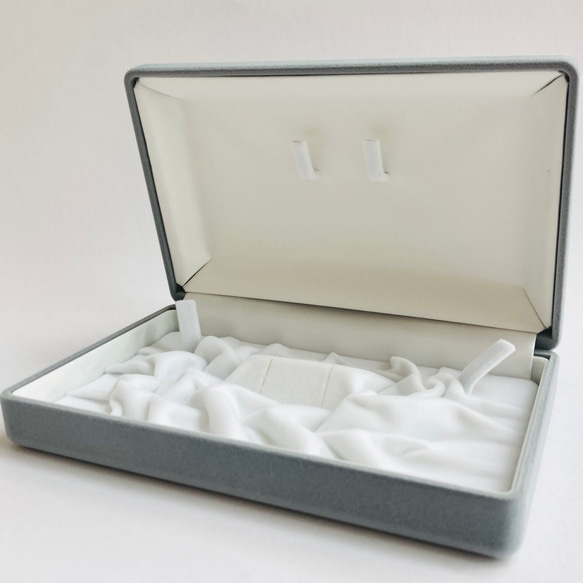 貝パールオールノットネックレスセットS/イヤリング又はピアス/エクリュピンク/専用ケース付/made in japan 18枚目の画像