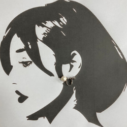 貝パールオールノットネックレスセットS/イヤリング又はピアス/エクリュピンク/専用ケース付/made in japan 17枚目の画像