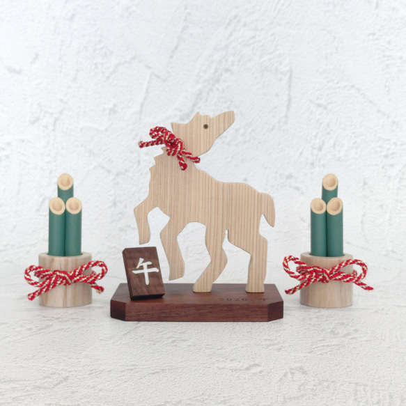 【期間限定10%オフ】2026干支飾り「躍動する午」　午／馬／干支飾り／正月飾り／縁起物 10枚目の画像