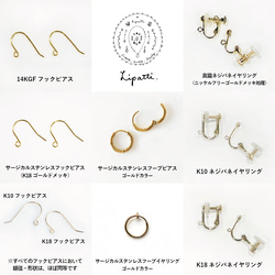 白色飛燕草耳環搭配皇家藍色月光石 - Delfina 第8張的照片