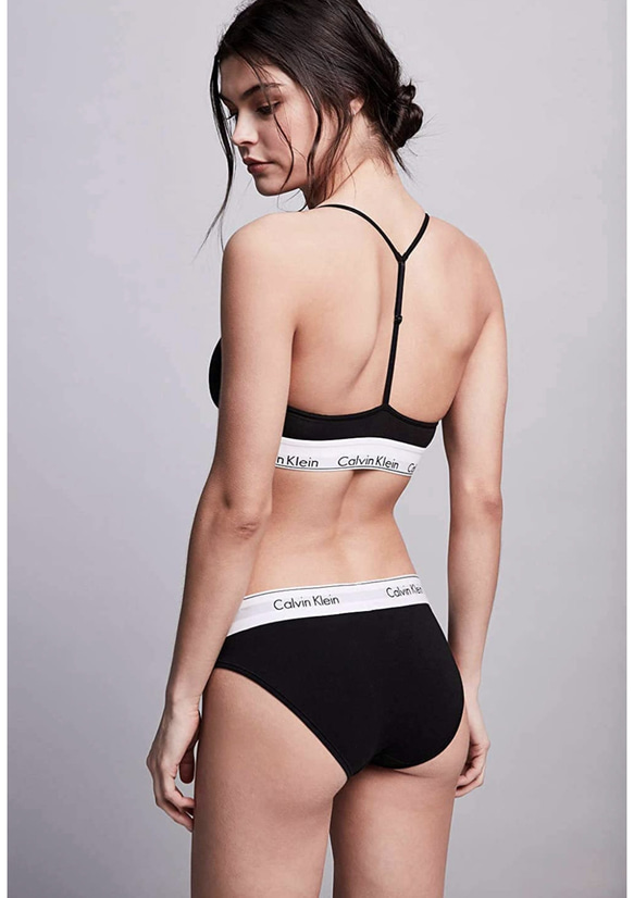 Calvin Klein カルバンクライン ブラ&ショーツ / 上下セット 黒色　Sサイズ 2枚目の画像