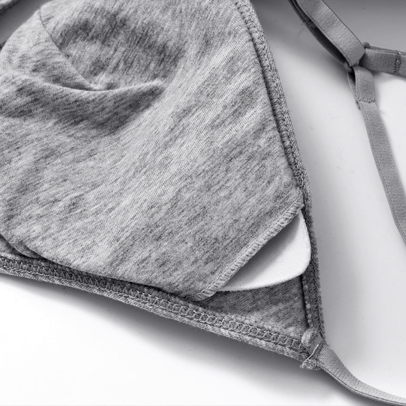 Calvin Klein カルバンクライン　ブラ&ショーツ / 上下セット 灰色　Mサイズ 7枚目の画像