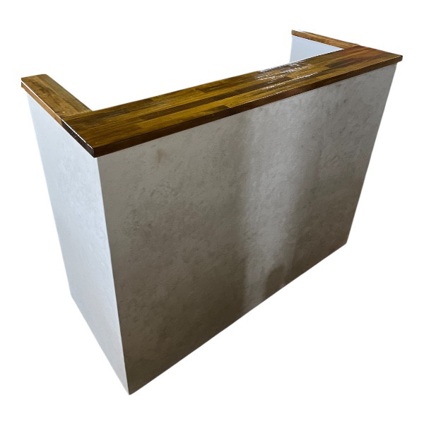 石っぽい　レジカウンター　受け付けカウンター