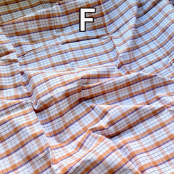 カディ　ルンギ【F】/125cm×200cm/手紡ぎ手織り布/インド 3枚目の画像