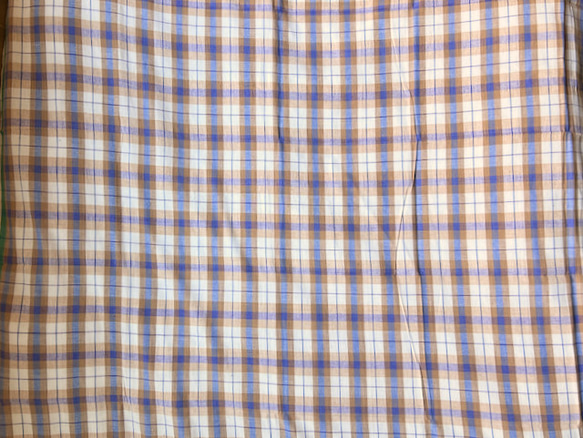 カディ　ルンギ【G】/125cm×200cm/手紡ぎ手織り布/インド 9枚目の画像