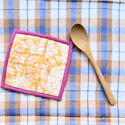 カディ　ルンギ【G】/125cm×200cm/手紡ぎ手織り布/インド 4枚目の画像