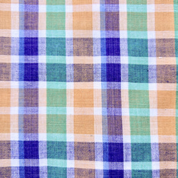 カディ　ルンギ【H】/125cm×200cm/手紡ぎ手織り布/インド 1枚目の画像