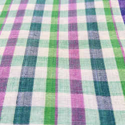 カディ　ルンギ【I】/125cm×200cm/手紡ぎ手織り布/インド 6枚目の画像