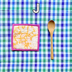 カディ　ルンギ【J】/125cm×200cm/手紡ぎ手織り布/インド 3枚目の画像