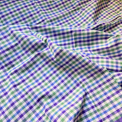 カディ　ルンギ【J】/125cm×200cm/手紡ぎ手織り布/インド 5枚目の画像